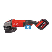 Milwaukee M18 FUEL™ ONEFLAG230XPDB-122C ONE-KEY™ 230mm Accu Haakse Slijper met Rem & Veiligheidsschakelaar 18V 12,0Ah in koffer - 4933478783 - 4058546360658 - 4933478783 - Mastertools.nl