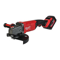 Milwaukee M18 FUEL™ ONEFLAG230XPDB-122C ONE-KEY™ 230mm Accu Haakse Slijper met Rem & Veiligheidsschakelaar 18V 12,0Ah in koffer - 4933478783 - 4058546360658 - 4933478783 - Mastertools.nl