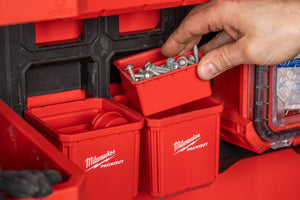 Milwaukee PACKOUT™ 10x10 cm bakjes VE=2 - 4932480698 - 4058546409838 - 4932480698 - Mastertools.nl