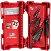 Milwaukee SHOCKWAVE™ Stappenboorset 3-delig - 48899266 - - - Mastertools.nl