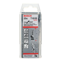 Bosch Professional T101B Decoupeerzaagblad Clean for Wood VE=25 - 2608633622 - 3165140127660 - 2608633622 - Mastertools.nl