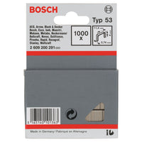 Bosch Professional Niet met fijne draad 4mm type 53 VE=1000 - 2609200291 - 3165140101363 - 2609200291 - Mastertools.nl