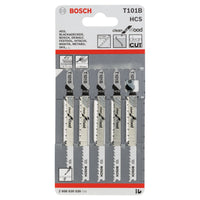 Bosch Professional T101B Decoupeerzaagblad Clean for Wood VE=5 - 2608630030 - 3165140006781 - 2608630030 - Mastertools.nl