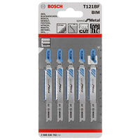 Bosch Professional T121BF Decoupeerzaagblad Speed for Metal VE=5 - 2608636702 - 3165140596961 - 2608636702 - Mastertools.nl