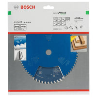 Bosch Professional Cirkelzaagblad voor Hout | Expert for Wood | Ø 160mm Asgat 20mm 48T - 2608644018 - - - Mastertools.nl