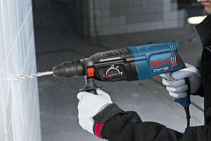 Bosch Professional GBH 2-26 F Combihamer SDS+ met snelwisselboorkop 2,7J 830W in koffer + 5 boren - 06112A4001 - 3165140859219 - 06112A4001 - Mastertools.nl