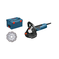 Bosch Professional GBR 15 CAG Betonslijpmachine 125mm 1500W 230V in L-Boxx - 0601776001 - 3165140743389 - 0601776001 - Mastertools.nl