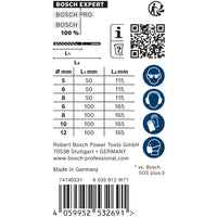 Bosch Professional EXPERT SDS-Plus-7X Hamerboorset 7-delig - 2608900195 - - - Mastertools.nl