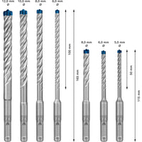 Bosch Professional EXPERT SDS-Plus-7X Hamerboorset 7-delig - 2608900195 - - - Mastertools.nl
