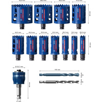 Bosch Professional EXPERT Tough Material Gatzagenset 14-delig - 2608900448 - 4059952535944 - 2608900448 - Mastertools.nl