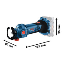 Bosch Professional GCU 18V-30 Accu Gipsfrees 18V Basic Body in L-Boxx - 06019K8002 - - - Mastertools.nl