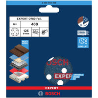 Bosch Professional EXPERT Schuurschijf 125mm P400 VE=6 - 2608902406 - 4059952708041 - 2608902406 - Mastertools.nl