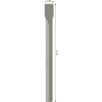 Bosch Professional Platte Beitel 28mm Zeskant 400x35mm - 2608690108 - 3165140426015 - 2608690108 - Mastertools.nl