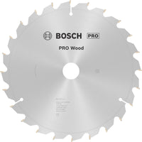 Bosch Professional Cirkelzaagblad voor Hout | PRO Wood | Ø 254mm Asgat 30mm 24T - 2608640434 - 3165140314435 - 2608640434 - Mastertools.nl