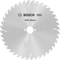 Bosch Professional Cirkelzaagblad voor Hout | PRO Wood | Ø 254mm Asgat 30mm 40T - 2608640443 - 3165140317412 - 2608640443 - Mastertools.nl