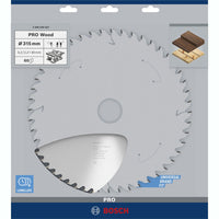 Bosch Professional Cirkelzaagblad voor Hout | PRO Wood | Ø 315mm Asgat 30mm 60T - 2608640651 - 3165140194440 - 2608640651 - Mastertools.nl