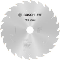 Bosch Professional Cirkelzaagblad voor Hout | PRO Wood cordless | Ø 165mm Asgat 20mm 24T - 2608837685 - 3165140958325 - 2608837685 - Mastertools.nl