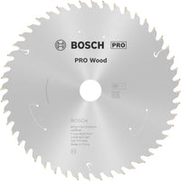 Bosch Professional Cirkelzaagblad voor Hout | PRO Wood cordless | Ø 165mm Asgat 20mm 48T - 2608837687 - 3165140958349 - 2608837687 - Mastertools.nl