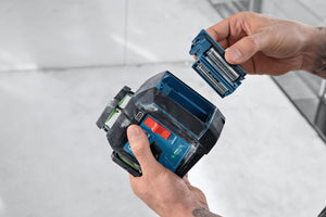 Bosch Professional GLL 80-33 G Kruislijnlaser groen 3x360° 4x1.5V - 0601065500 - 4053423303261 - 0601065500 - Mastertools.nl