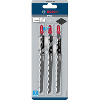 Bosch Professional T313AW Decoupeerzaagblad PRO Soft Material VE=3 - 2608635187 - 3165140045926 - 2608635187 - Mastertools.nl