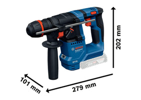 Bosch Professional GBH 18V-18 X Accu boorhamer ONECHUCK SDS-Plus 1,5J 18V Basic Body in L-Boxx - 0611927102 - - - Mastertools.nl