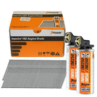 Paslode Afwerknagel schuin AF16x38mm RVS A2 3mµ VE=2000 +2x Gas IM65 - 300277 - - - Mastertools.nl