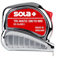 Sola TM 5 Rolbandmaat 5m Tri-Matic - 50023301 - 9002719003151 - 50023301 - Mastertools.nl