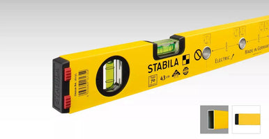 STABILA Type 70 electric waterpas elektricien 43cm - 16135 - - - Mastertools.nl