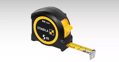 STABILA BM 100 rolbandmaat 5m metrisch - 19568 - - - Mastertools.nl