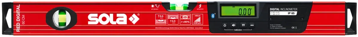 Sola RED 120 Digital Waterpas met Bluetooth - 01731401 - 9002719039952 - 01731401 - Mastertools.nl