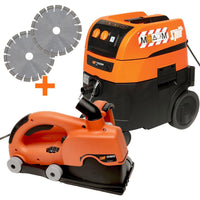 Spit D90 Sleuvenfrees + AC1630PM Stofzuiger - 695597 - 3439516955974 - 695597 - Mastertools.nl