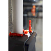 Spit Nylon Plug Universeel D8x40mm met kraag VE=1000 - 055718 - 3439510557181 - 055718 - Mastertools.nl