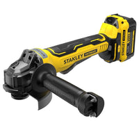 Stanley SFMCG700M2K FATMAX® V20 Accu Haakse Slijper 125mm Brushless 18V 4.0Ah in Koffer - 5035048724873 - SFMCG700M2K-QW - Mastertools.nl