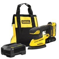 Stanley SFMCW221D1S FATMAX® V20 Accu Deltaschuurmachine 18V 2.0Ah in Tas - 5035048750872 - SFMCW221D1S-QW - Mastertools.nl