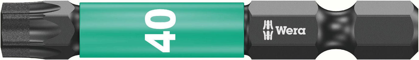 Wera 867/4 Impaktor DC TORX® Bit TX40 x 50mm VE=5 - 05057667001 - 4013288157539 - 05057667001 - Mastertools.nl