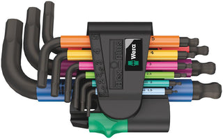 Wera 950/9 Multicolour BlackLaser Stiftsleutelset 9-delig - 05133164001 - 4013288207517 - 05133164001 - Mastertools.nl