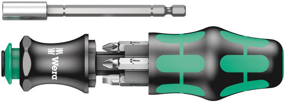 Wera Kraftform Kompakt 28 ZB Schroevendraaier met Bitmagazijn 6-delig - 05073240001 - 4013288138927 - 05073240001 - Mastertools.nl