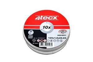 4tecx Doorslijpsch 125X1 Stl/Rvs 10/Blik - 8715883015035 - 4062000637 - Mastertools.nl