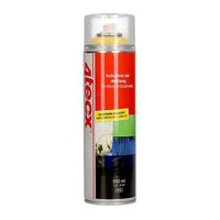 4tecx Industrielak Spray Veiligheidsgeel Hoogglans RAL1007 500Ml - 8715883908467 - 4018005105 - Mastertools.nl