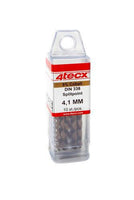 4tecx Metaalboor HSS Cobalt 4mm VE=10 - 4027005808 - 8715883028684 - 4027005808 - Mastertools.nl