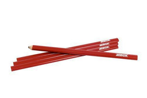 4tecx Timmermanspotlood 333 24Cm Rood VE=1 - 8715883002592 - 4046115116 - Mastertools.nl