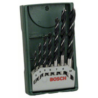 Bosch Groen 2607019580 7-delige Mini-X-Line houtboorset - 3165140430296 - 2607019580 - Mastertools.nl