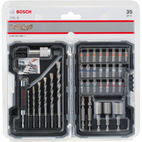 Bosch Professional 35-delige Boren- en Bitset extra hard PH, PZ, SL, H, T - 2607017326 - 3165140771474 - 2607017326 - Mastertools.nl