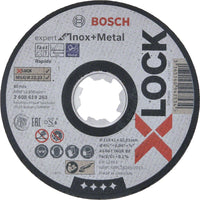 Bosch Professional Doorslijpschijf X-LOCK Expert Inox+Metal 115x1x22,23 recht - 2608619263 - 3165140947534 - 2608619263 - Mastertools.nl