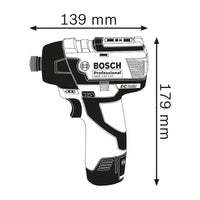 Bosch Professional GDR 12V-110 Accu Slagschroevendraaier 110Nm 12V 3.0Ah in L-Boxx - 06019E0005 - 3165140910682 - 06019E0005 - Mastertools.nl