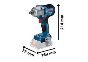 Bosch Professional GDS 18V-450 HC Accu Slagmoeraanzetter 18V Basic Body - 06019K4000 - 4059952568010 - 06019K4000 - Mastertools.nl