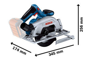 Bosch Professional GKS 18V-57-2 Accu Cirkelzaag 165mm 18V Basic Body - 06016C1200 - 4059952610573 - 06016C1200 - Mastertools.nl