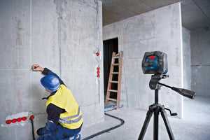 Bosch Professional GLL 2-15 G Kruislijnlaser Groen + BT 150 Statief - 0601063W01 - 4059952511061 - 0601063W01 - Mastertools.nl