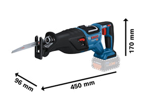 Bosch Professional GSA 18V-28 Accu Reciprozaag BITURBO 18V Basic Body - 06016C0000 - 4059952581439 - 06016C0000 - Mastertools.nl