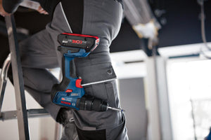 Bosch Professional GSB 18V-55 Accu klop-/schroefboormachine 18V 4.0Ah + 83-delige accessoireset in L-Case - 06019H530A - - - Mastertools.nl